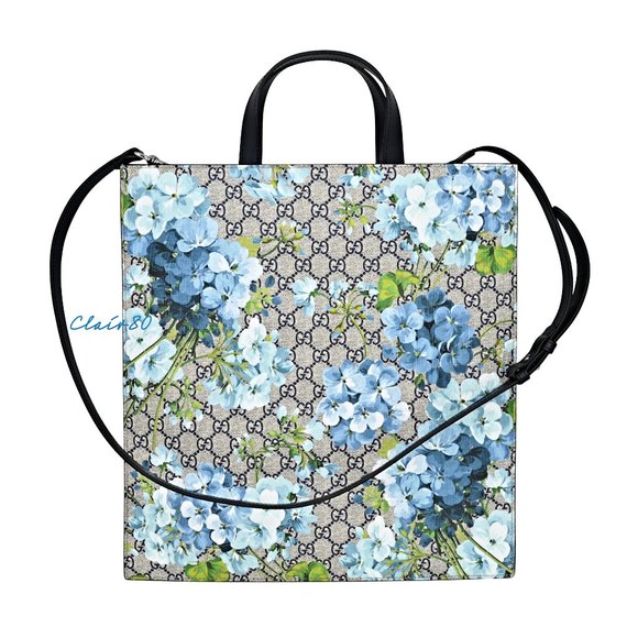 Gucci GG Supreme & Leather Blooms Tote - Picture 3 of 11